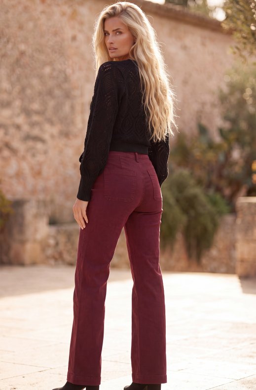 Mixed Brands - Jeans H3535 - Bordeaux