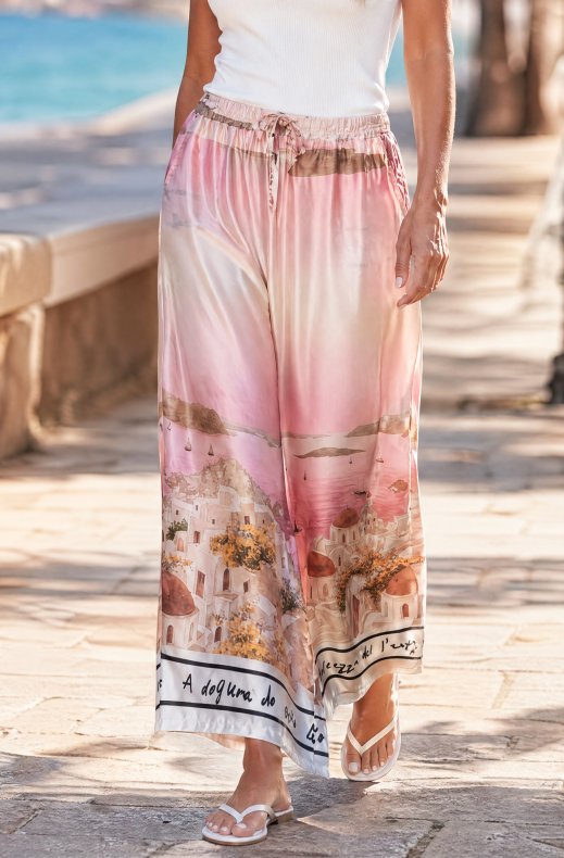 Mixed Brands - Pant Santorini 80012 - Pink