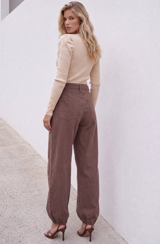 Mixed Brands - Balloon Pant JE648-1 - Brown