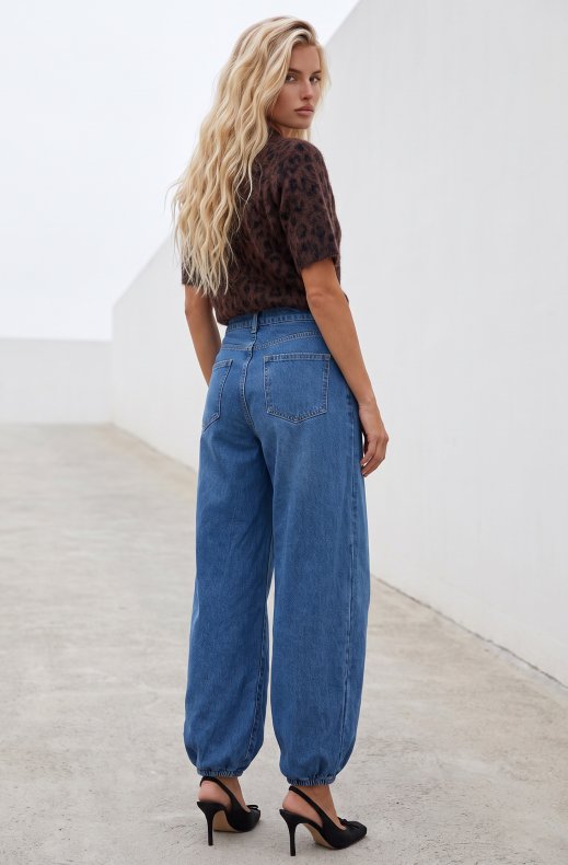 Mixed Brands - Balloon Pant JE648-1 - Blue