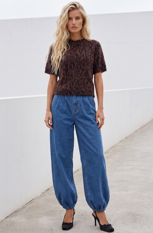 Mixed Brands - Balloon Pant JE648-1 - Blue