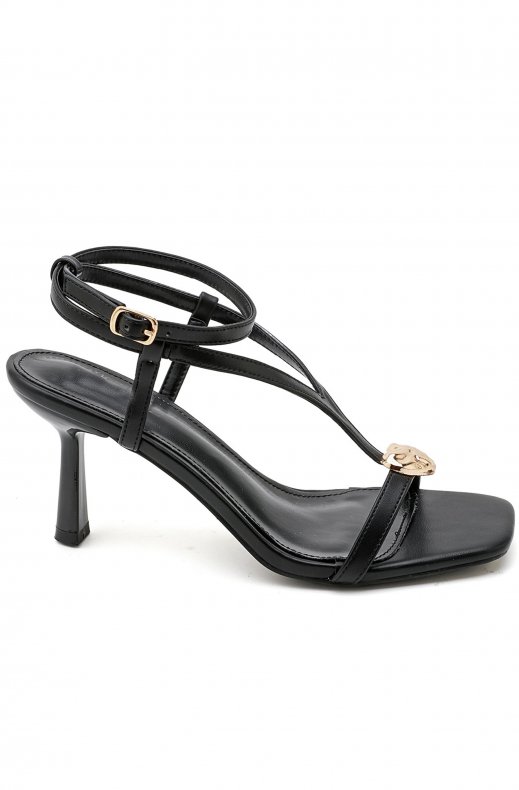 Mixed Brands - Heart Sandal 3283 - Black