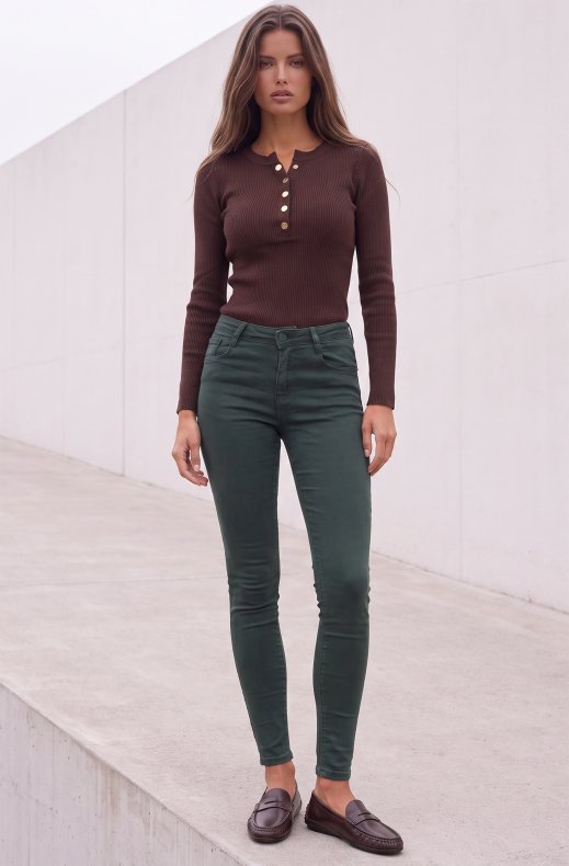Mixed Brands - Skinnyjeans G2295 G2286-4 - Green