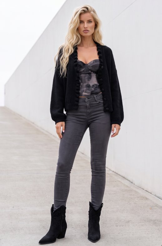 Mixed Brands - Skinnyjeans G2295 - Grey