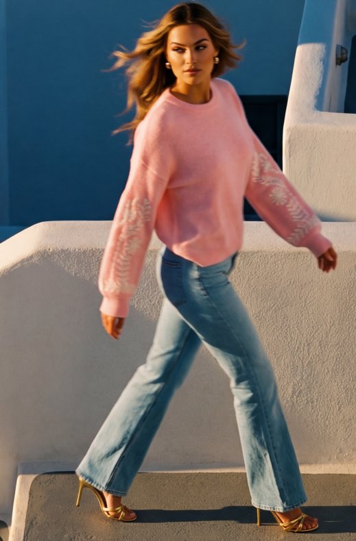 Mixed Brands - Sweater SH715P - Rose