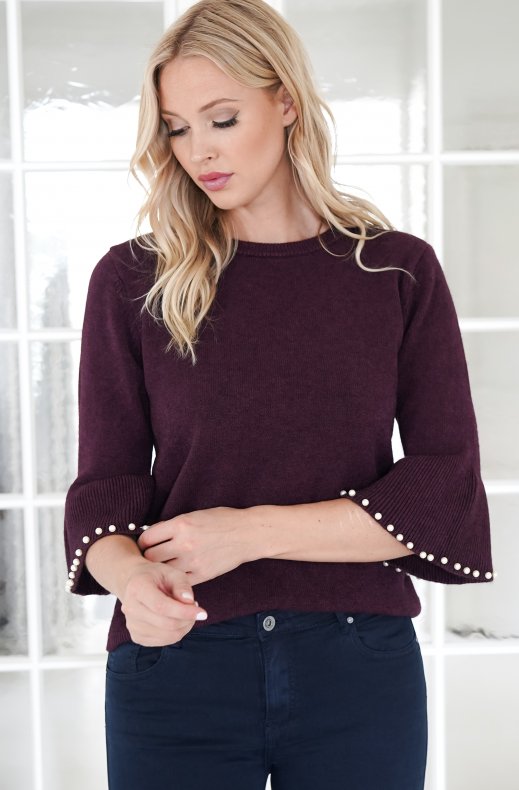 Mixed Brands - Jeans with raw hem 6826 - Blue