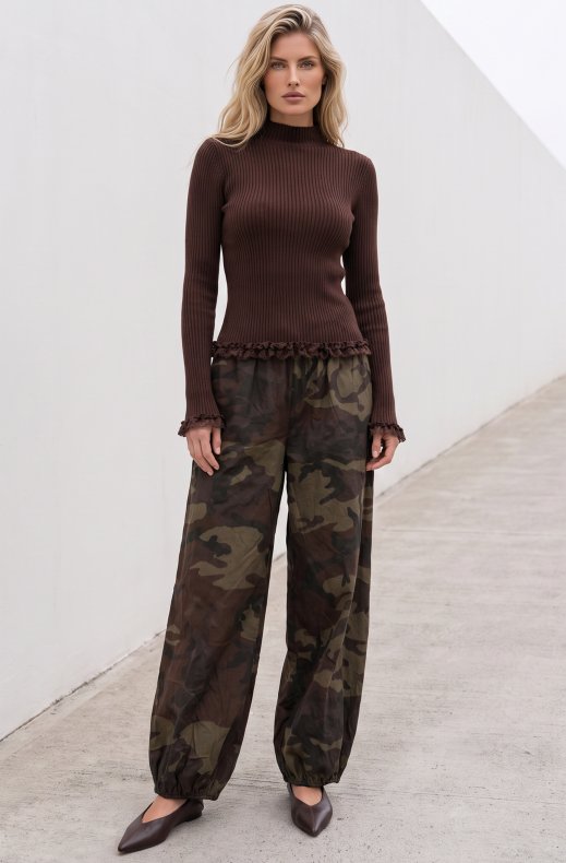 Mixed Brands - Top AL5522 - Brown
