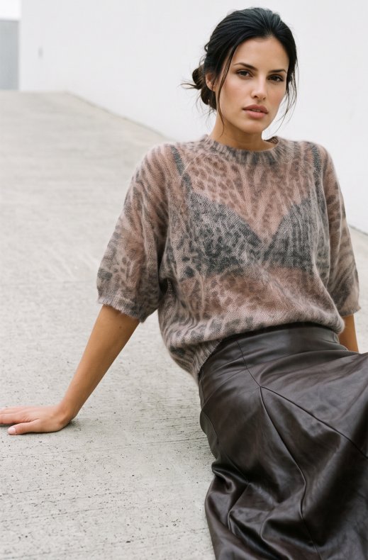 Mixed Brands - Kid Mohair Top D4088 - Leo