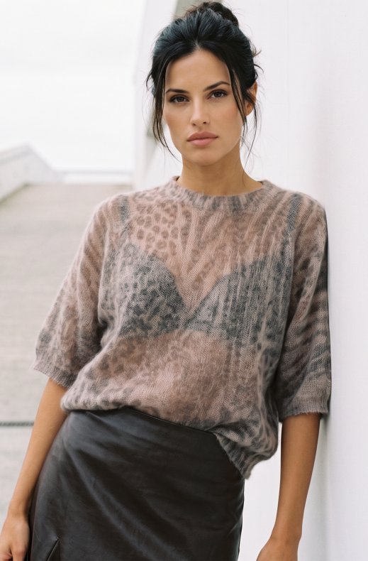 Mixed Brands - Kid Mohair Top D4088 - Leo
