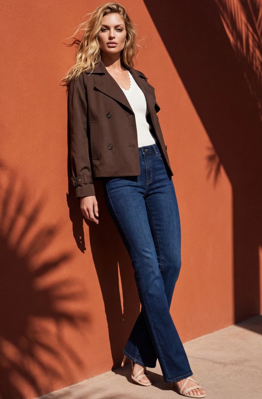 Mixed Brands - Trench V2408 - Coffee