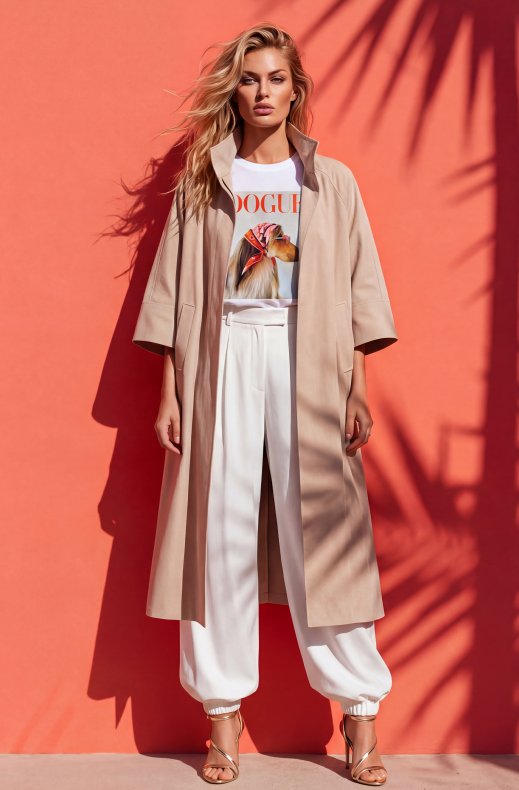 Mixed Brands - Oversized Jacket V26019 - Offwhite