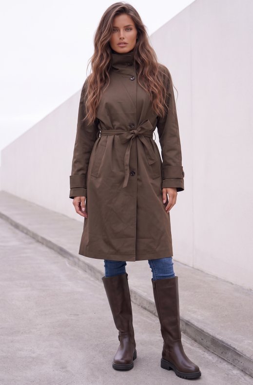 Mixed Brands - Trench 8858 - Choco