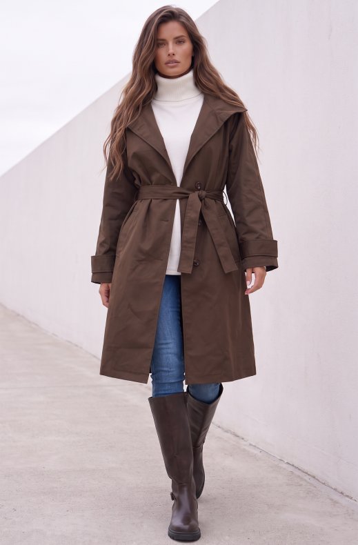 Mixed Brands - Trench 8858 - Choco