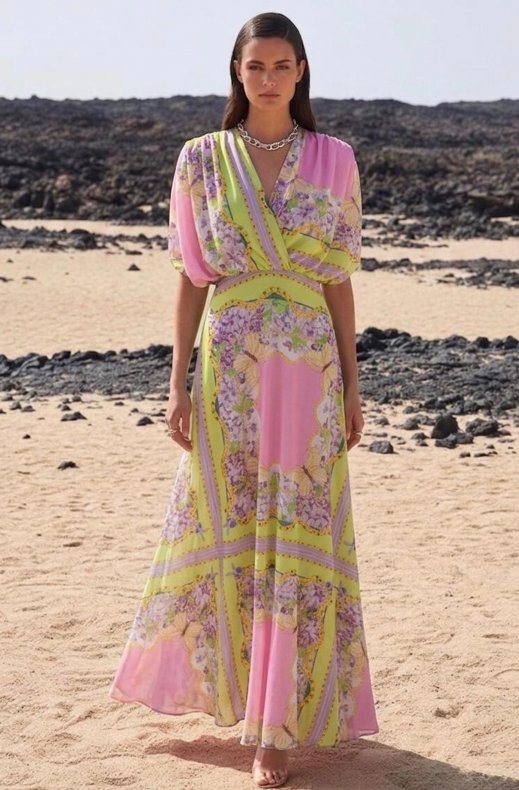 Mixed Brands - Maxi Dress Tresor26 - Pink