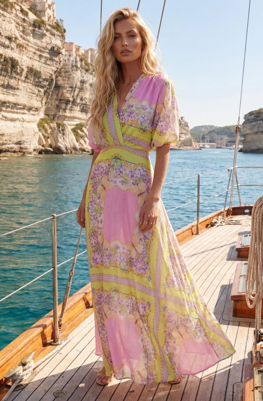 Mixed Brands - Maxi Dress Tresor26 - Pink