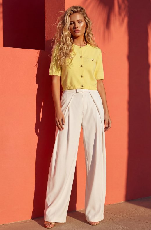 Mixed Brands - Cardigan YP1800 - Yellow