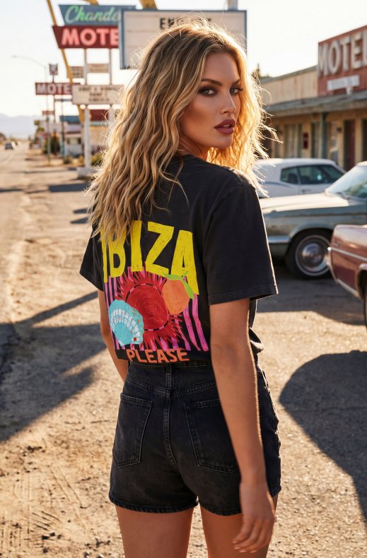 Mixed Brands - Tshirt Ibiza 6030 - Black
