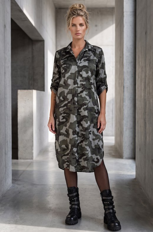 Mixed Brands - Maxidress 13369 - Camo