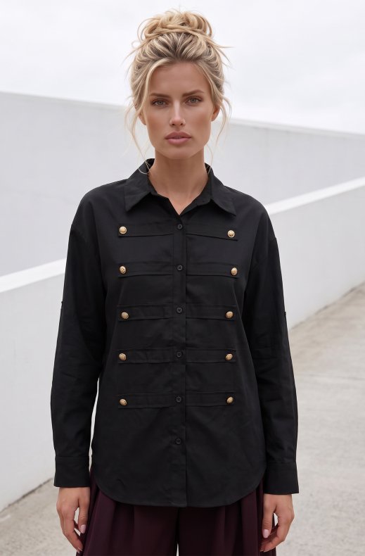 Mixed Brands - Napoleon Shirt 7117 - Black