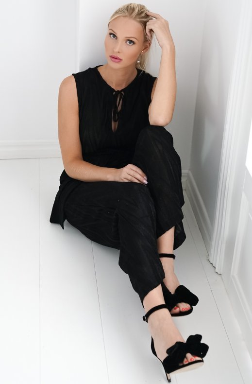 M.MISSONI - GLITTER JUMPSUIT BLACK