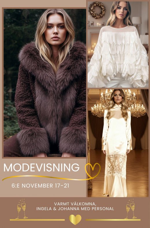 Modevisning 6 November 2025 - Biljett