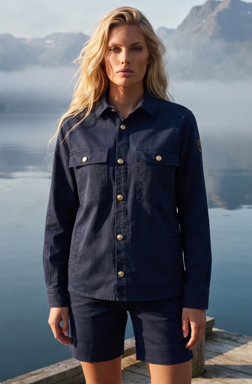 Monel - Cami Jacket - Midnight Navy