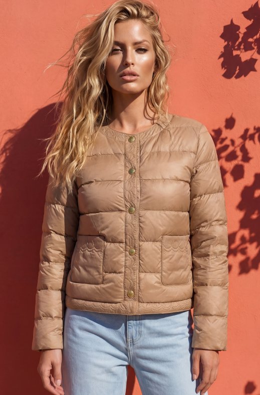 Monel - Debbie Jacket - Crisp Champagne