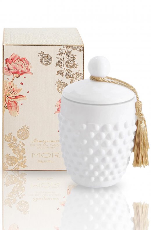 MOR - POMEGRANTE DELUXE SOY CANDLE