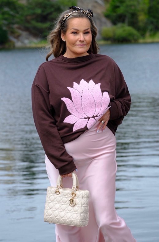 Niiinis x Blond Hour - Lotus Sweater - Choco