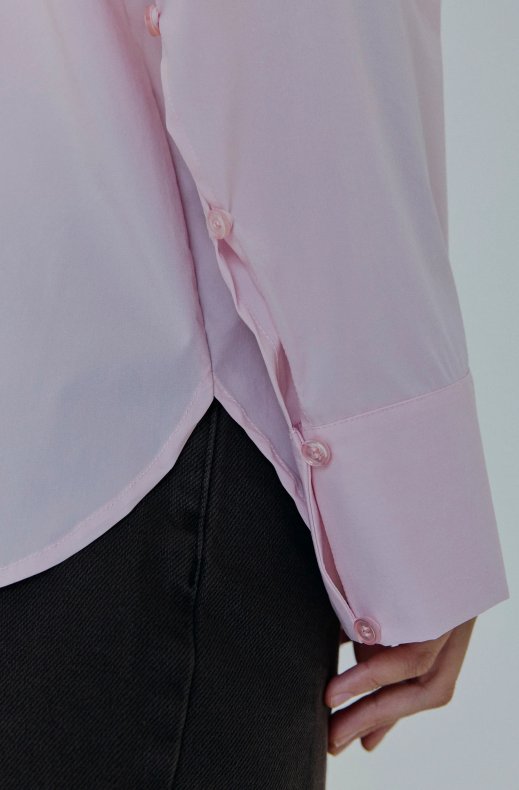 Norr - Betty Button Shirt - Light Pink