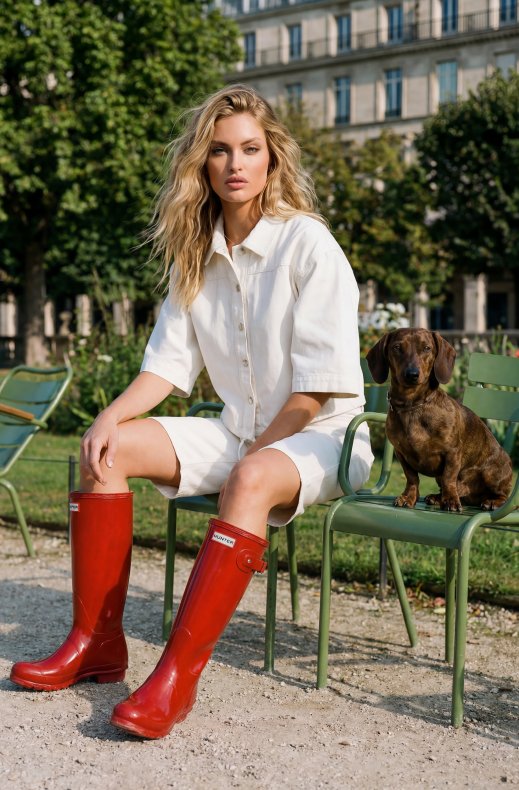 Norr - Kenzina Denim Shorts - White Wash