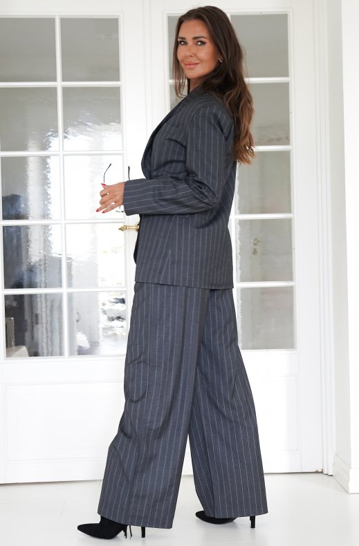 NORR - Novia Blazer - Grey Melange