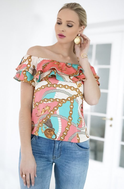 Plain Vanilla - Off Shoulder Top Chain