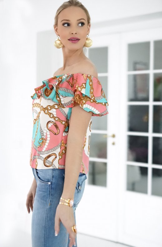 Plain Vanilla - Off Shoulder Top Chain