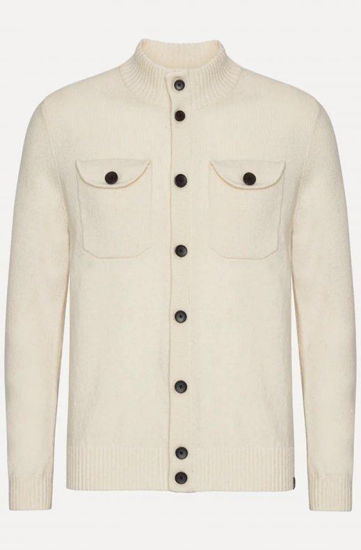 Less Worries - Pocket Cardigan - Off White