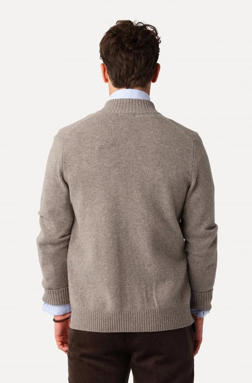 Less Worries - Pocket Cardigan - Sand