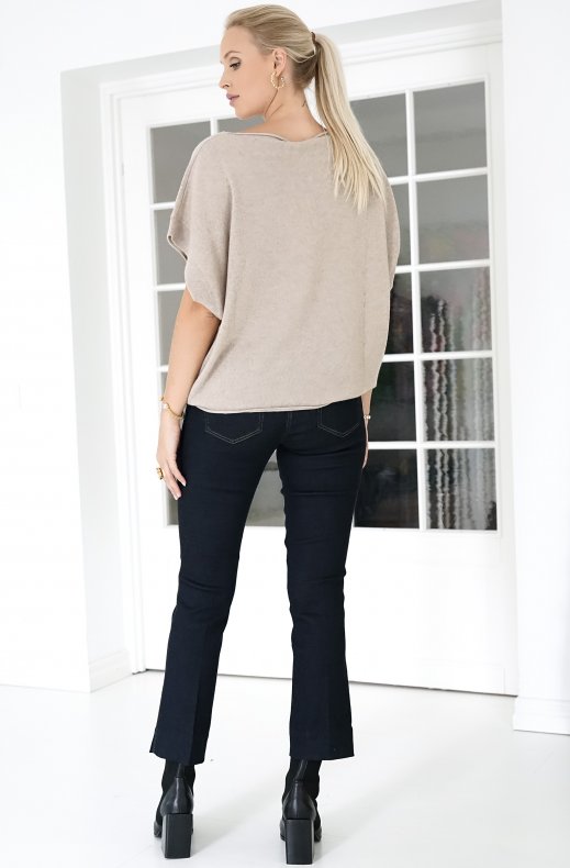 Rebranded Cashmere - Gilet Top -Beige