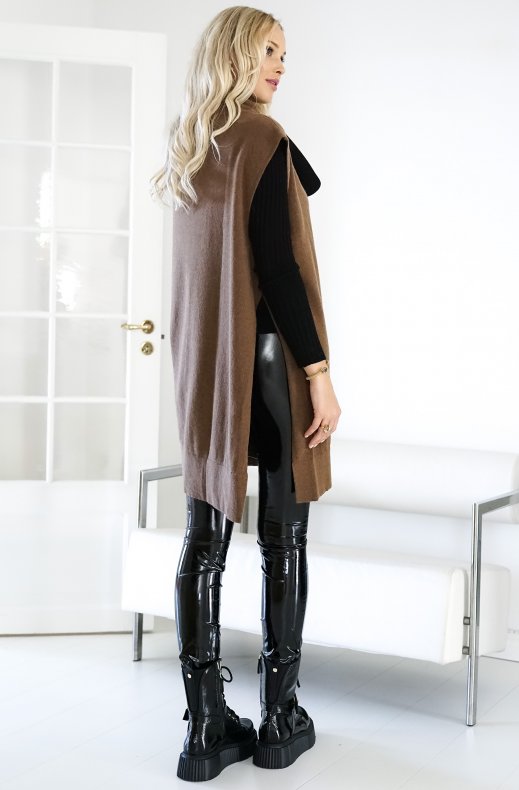 Re-branded Cashmere - Vest W735JVWS500 - Nut