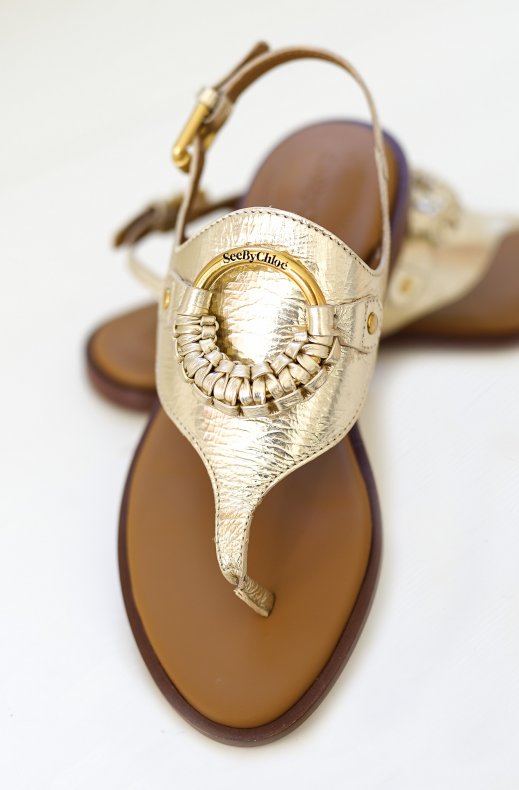 See By Chloé - Boemia Sandal- Light Gold