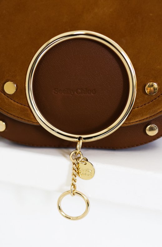 See by Chloe - Mara Cross-Body Bag Suede Leather Caramello