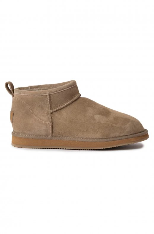 Shepherd of Sweden - Dam Kim Låga Fårskinnsboots Stone