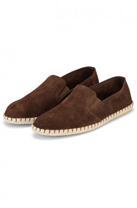 Shepherd of Sweden - Jan Espadrille - Brown Suede