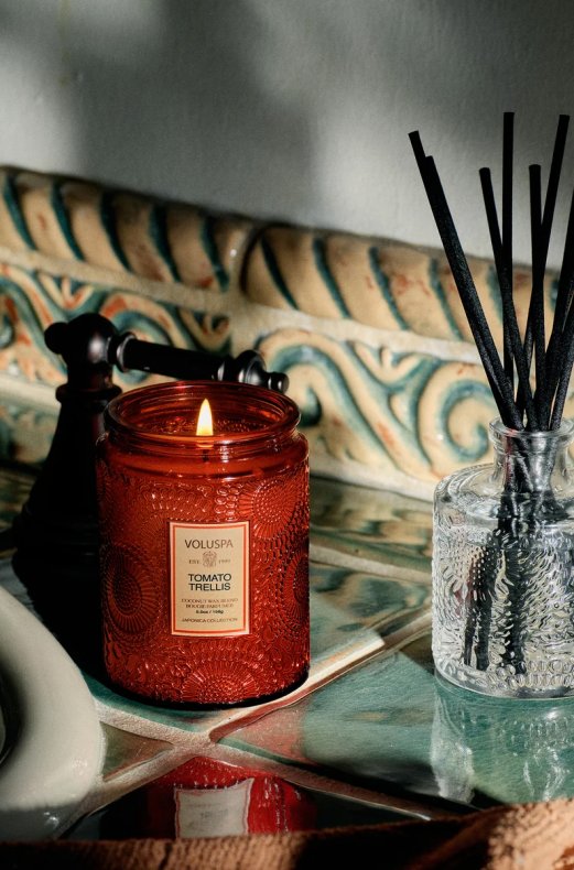 Voluspa - Small Jar Candle - Tomato Trellis