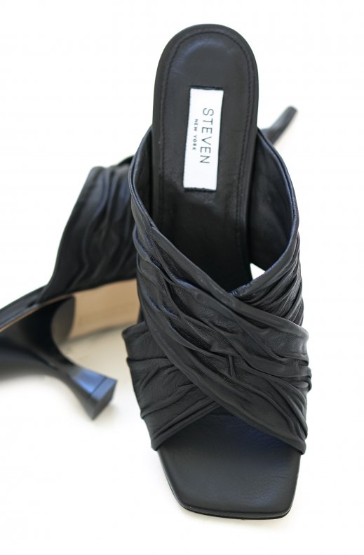 Steven New York - Celeste Sandal Black Leather