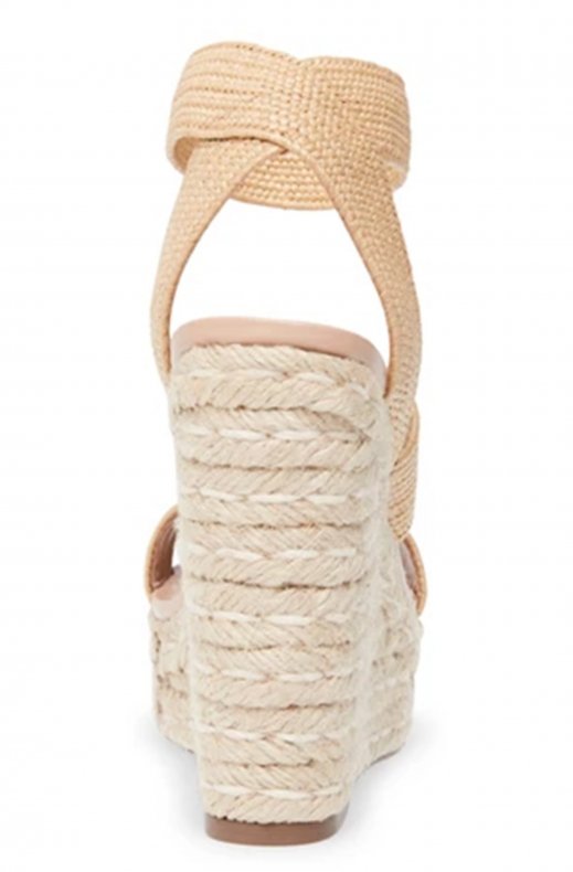 Steve Madden - Shimmy Wedge Nat Raffia