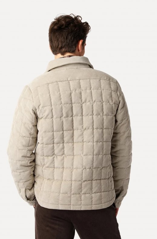 Less Worries - Tech Cord Jacket - Light Sand