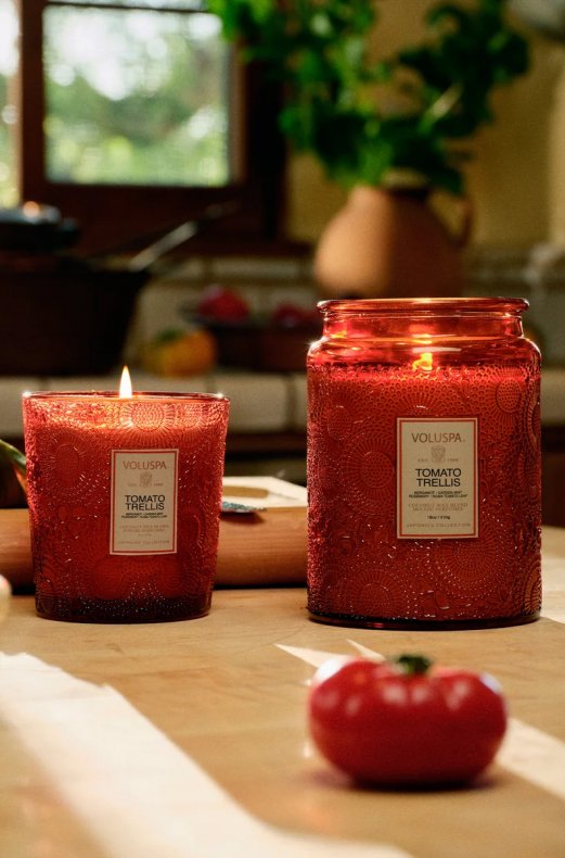 Voluspa - Large Jar Candle - Tomato Trellis
