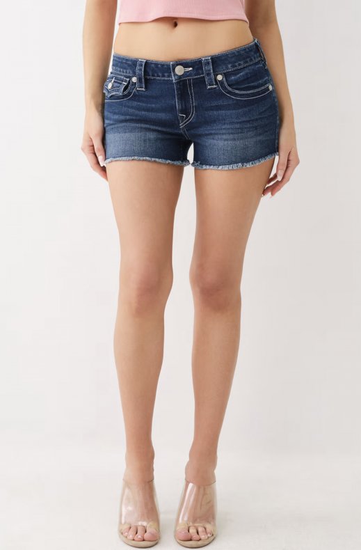 True Religion - Joey low rose cut off Shorts