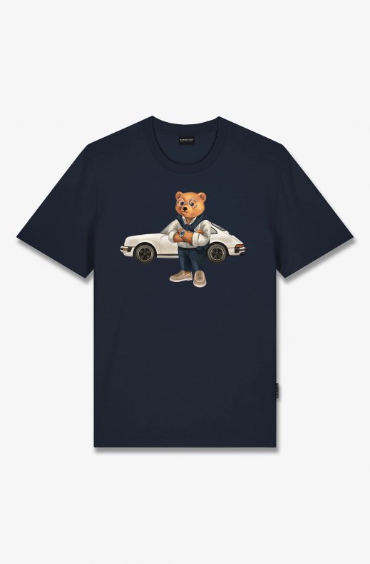 Baron Filou - T-Shirt Filou 186 - Oxford Blue