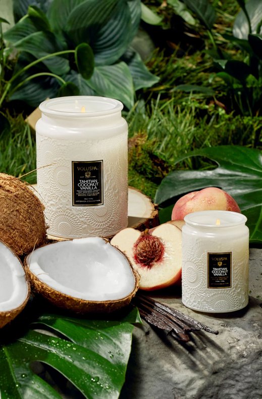 Voluspa - Small Jar Candle - Tahitian Coconut Vanilla